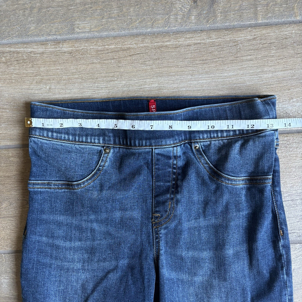 Spanx Jeans Women's Size Small Distressed Pull On Skinny Ankle Denim 20203R - Picture 6 of 16